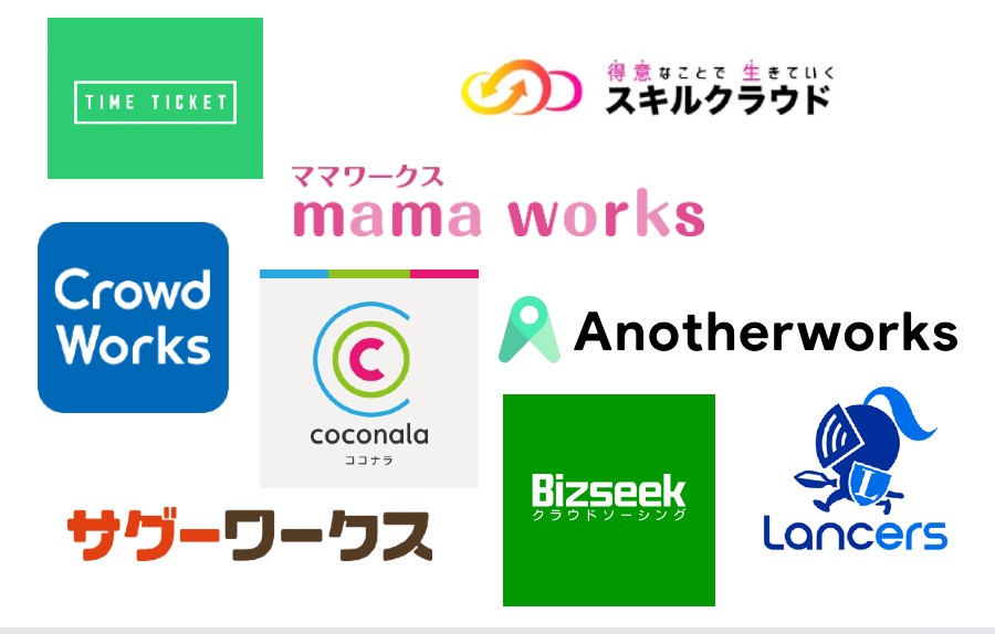 クラウドソーシングサービス　一覧